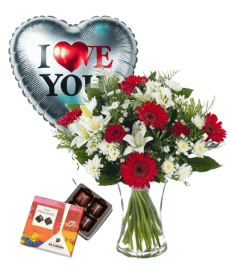 חגיגה עם בלון לב ופרלין 4