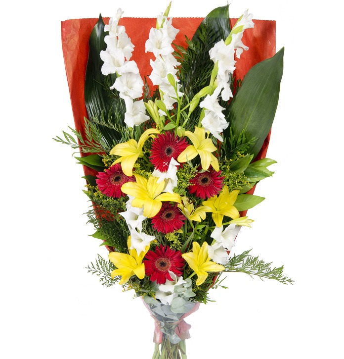 זר אבל פרוס בצבעים משתנים – תמונה 2