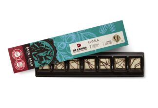 תוספת למשלוח זר פרחים, גמלא – שוקולד לבן עם שברי פקאן – דה קרינה - פרחי עירית