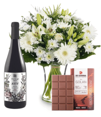 שבתות עם יין אביב ושוקולד גולן