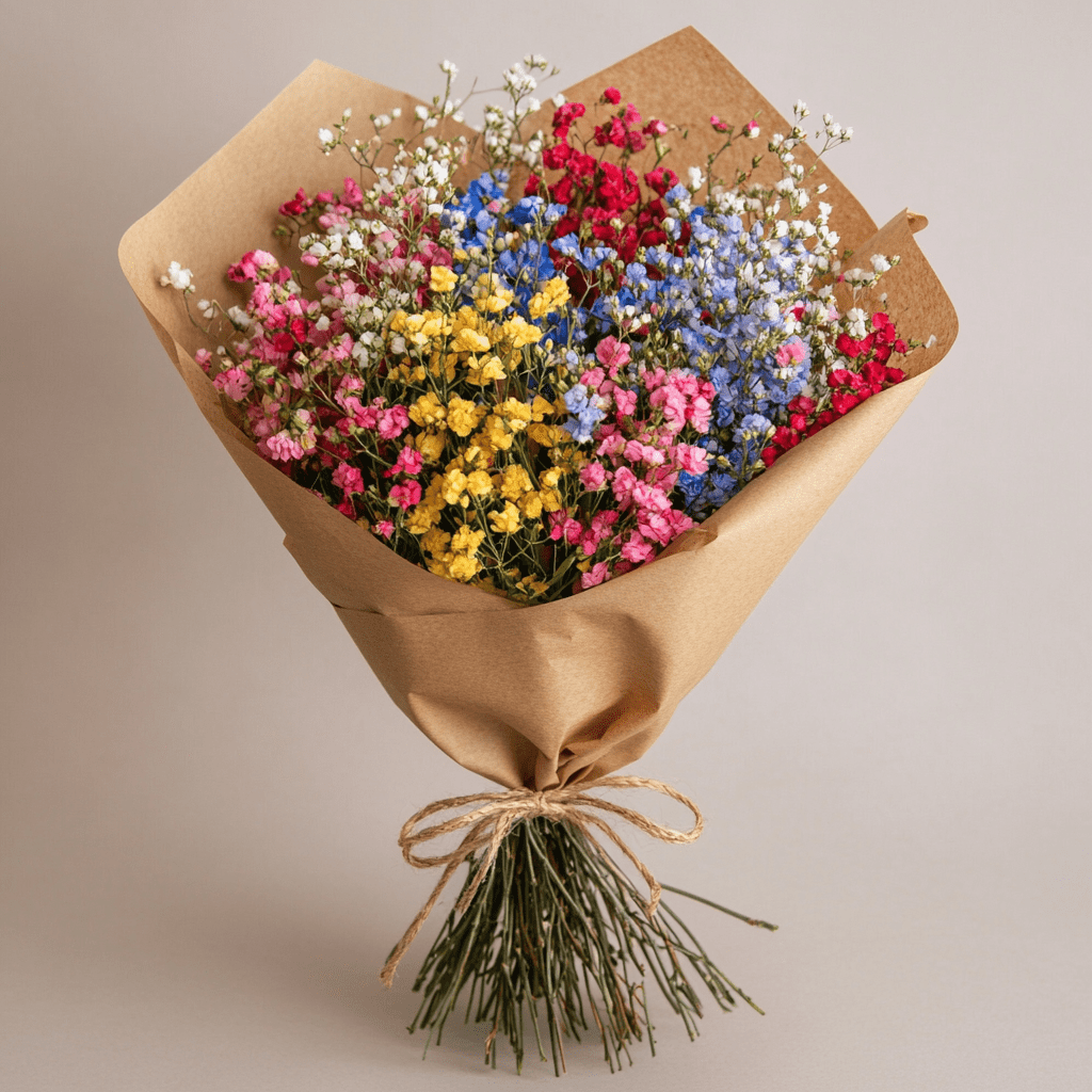 באנץ' גיפסנית צבעוני (צבע משתנה לפי מלאי)